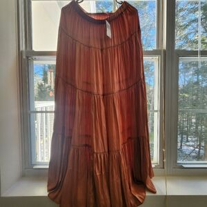 Philosophy Long Tiered Skirt